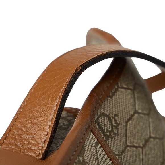 Dior Crossbody Shoulder Bag Leather Gray - Picture 4 of 10